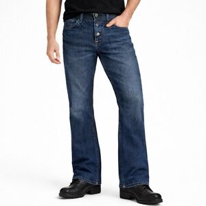 Ted Baker Men’s The Well Kneaded Bootcut Jeans Size 32 (*30)